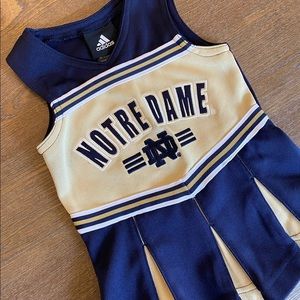12m Baby Toddler Notre Dame Cheerleader Dress